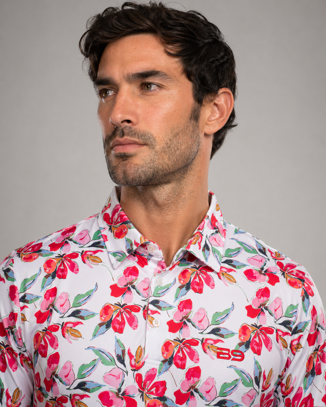 Cherry Blossom Performance Polo