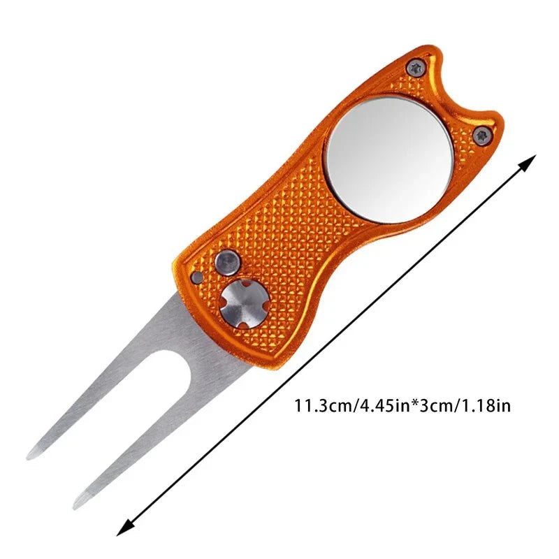 Foldable Golf Divot Repair Tool