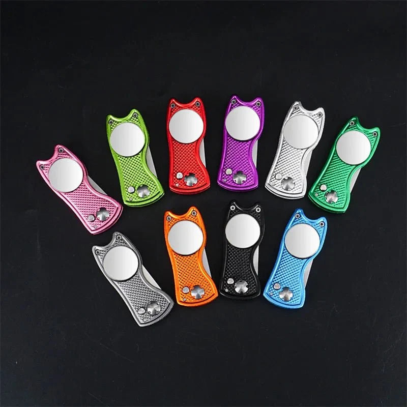 Foldable Golf Divot Repair Tool