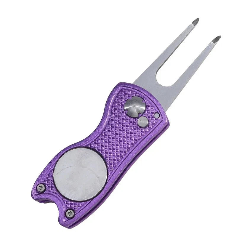 Foldable Golf Divot Repair Tool