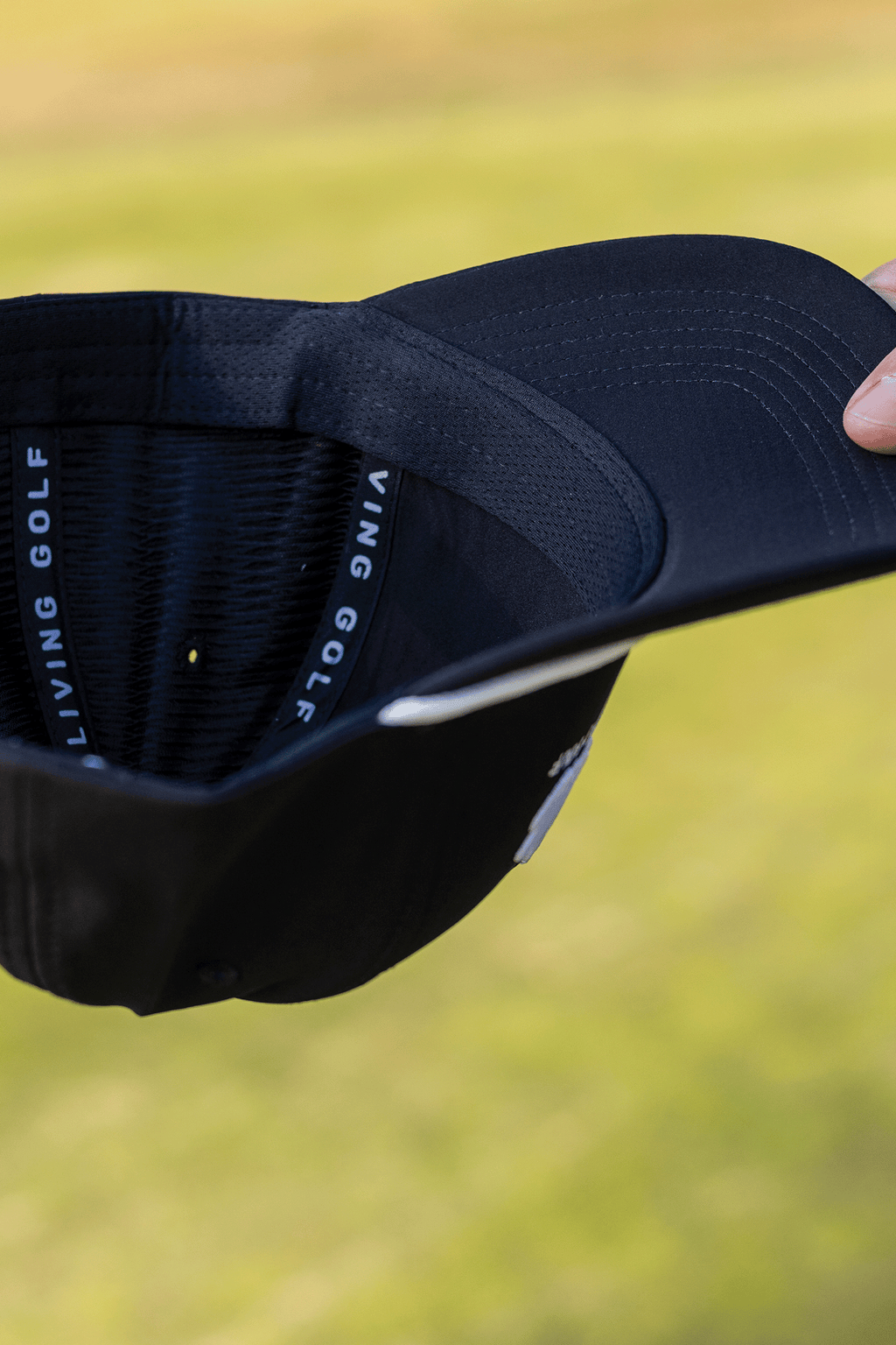 BooYaa Premium Golf Cap - THE OG (BLACK CLASSIC)