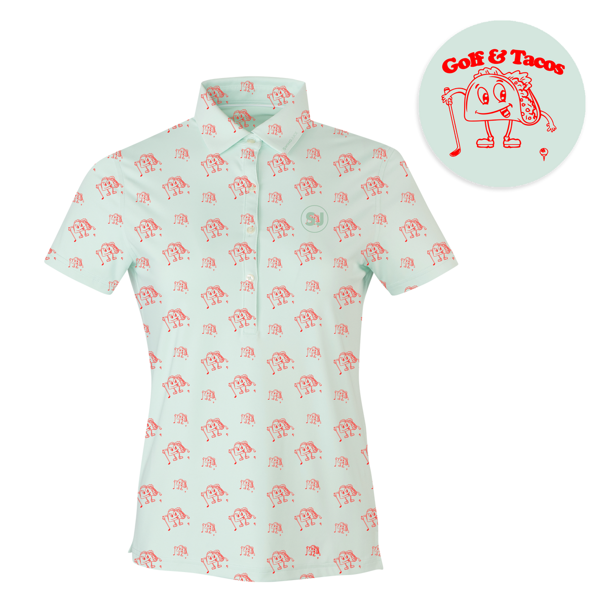 Golf & Tacos Women's Polo - Final Sale
